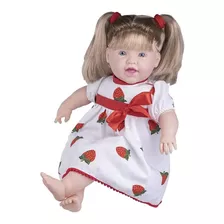 Promoção Brinquedo Menina Boneca Com Cabelos Loiro 53cm 471