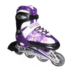 Patines En Línea De La Muchacha De Mongoose, Tamaño 1-4 / Pe