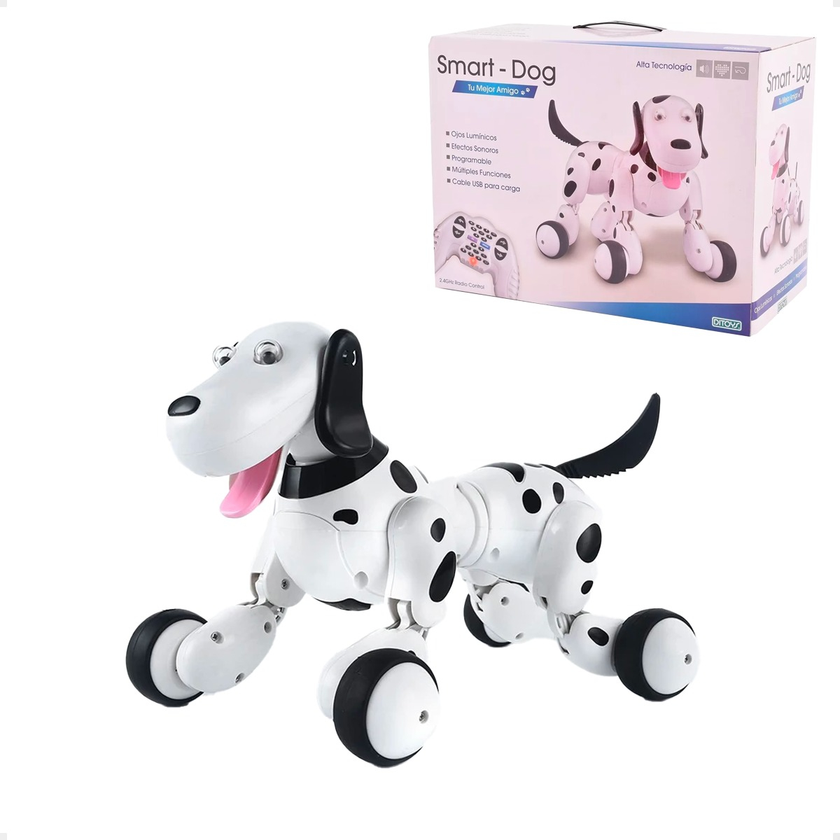 Smart Dog Robot Perro Inteligente A Radio Control Ditoys