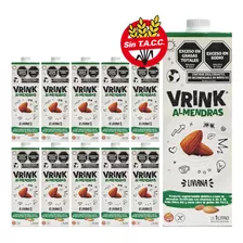 Leche De Almendras Vrink Sin Azucar Ni Tacc 1 Lt Pack X 12