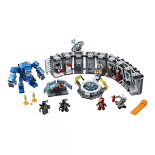 Set De Construcción Lego Marvel Iron Man Hall Of Armor 524 Piezas En Caja