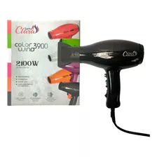 Secador De Cabelo Profissional Color Wind 3900 Black 220v