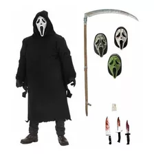 Figura Ghost Face Pânico 7 - Scream - Ultimate - Neca