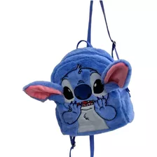 Stitch Mochila Afelpada Con Diseño 3d 