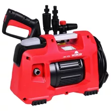 Lavadora Alta Pressão 1400w Indução Worker 127v E 220v Cor Vermelho