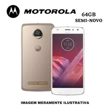 Moto Z2 Play Dual Sim 64 Gb Ouro-fino 4 Gb Ram