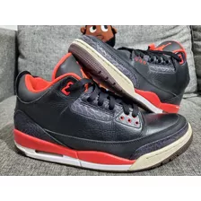 Tenis Jordan Retro 3 Crimson 28.5cm Originales Usados