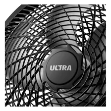 Ventilador De Mesa/parede Ultra Mondial 30 Cm Preto 220v