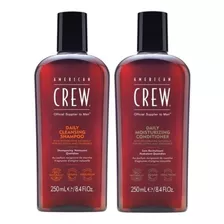 Shampoo Daily 250ml + Acondicionador Daily American Crew Men