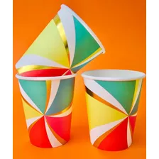 Vasos De Polipapel Candy X10 Unidades