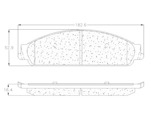 Balatas Delanteras Mercury Montego 2006 3l Grc Foto 2