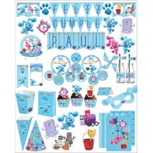 Las Pistas De Blue Imprimible Para Decoración De Cumpleaños