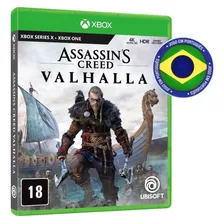 Assassin's Creed Valhalla Mídia Física Xbox One Series X Br