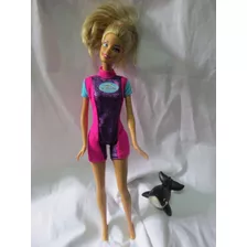 1 Boneca Barbie Da Mattel - Sea World (usado) B81