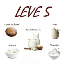 Leve 5 - Kefir Leite Água Csy Film Viili ( Tag Iogurte )