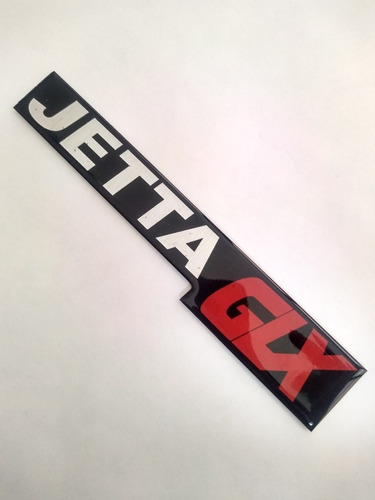 Emblema Letra Jetta Glx A2 Volkswagen 1987al 1992 Foto 3