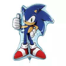 29 Pulgadas Sonic The Hedgehog Shape Character Foil Balloon 