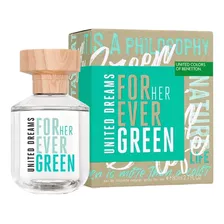 Perfume Forever Green United Dreams Benetton For Her - 80ml