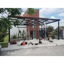 Pergola/domo/cubierta/estacionamiento/garage/vidrio Templado