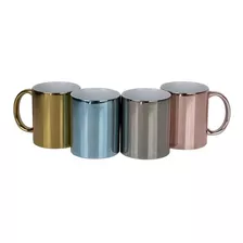 Taza Espejo 11 Oz. Para Sublimar Colormake Caja C/12 Pz.