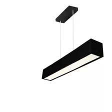 Luminária Pendente Retangular 65cm + 1 Lampada Novo Oferta