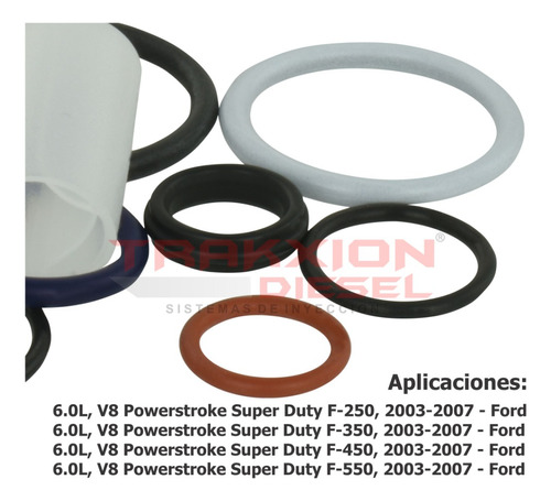 8 Kits Ligas Sv De Inyector Para 6.0 Powerstroke Super Duty Foto 5