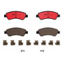 Set-4 Balatas Ceramica Traseras Peugeot 206 1.6l L4 06/08