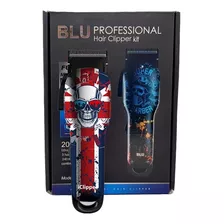 Maquina Cortar Pelo Profesional Blu Barber Inalámbrica 2 Vel