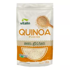 Quinoa Real Orgânica Em Flocos Vitalin 120g