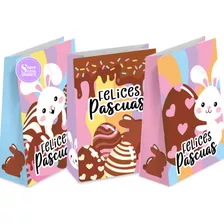 Kit Imprimible Bolsitas Simples Dulces Pascuas