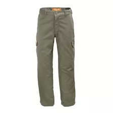 Pantalon Ombu Aire Libre Cargo Con Bolsillos De Trabajo 