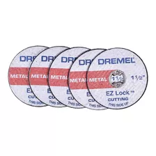 Jogo Discos P/ Corte De Metal 38mm 1.1/2 5 Peças Dremel