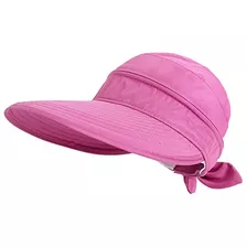 Sombrero Con Protección Solar Uv Upf 50 Para Mujer