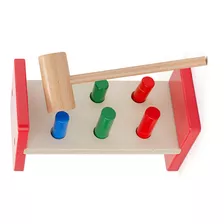 Juego Banco De Madera Con Martillo Royal Universo Binario