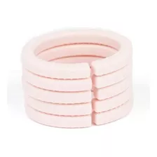 Juego Aros De Silicona - Mordillo Para Bebés Bella Tunno Color Rosa Claro