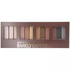 Paleta Sombras City Color Barely Exposed