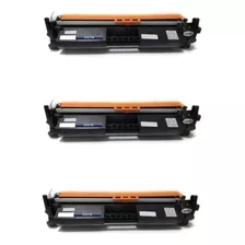 3 X Cartucho Toner Para Laserjet M102 M102a M102w Com Chip