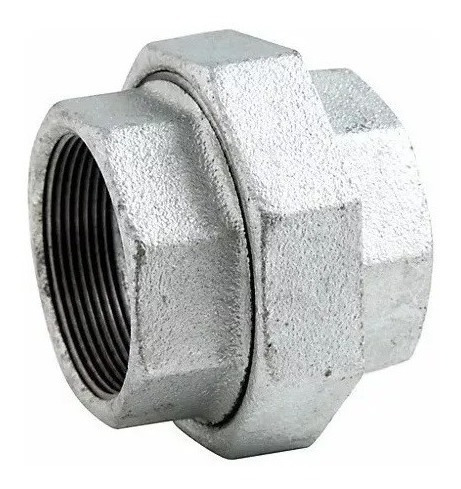 Union Universal Galv. Rosc. 1, 1-1/2 Y 3/4 Tapon Hembra 3/4 