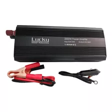 Inversor Potência Pico 2000w 24v 220v Conversor Tensão Usb