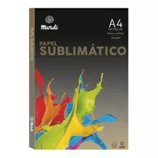 Papel Sublimático Globinho Mundi Premium A4 C/ 400 Folhas