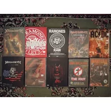 Lote 10 Dvds Varios. Rock.metal.punk.