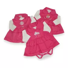 Conjunto Pagão Luxo Body Bebê Princesa Com Vestido