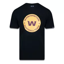 Camiseta New Era Nfl Washington Basic Team Preta