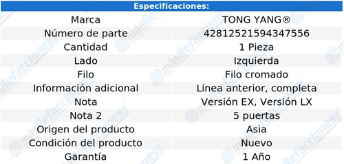 Parrilla Para Kia Sportage 2016 - 2017 F/cromado Rxc Foto 2