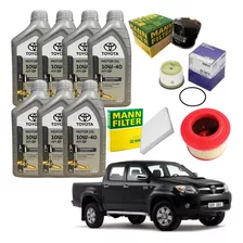 Kit Revisão Toyota 10w40 Hilux Diesel 2007 08 2009 2010 2011