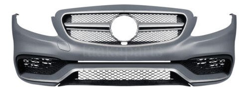 C63 Amg Style Front Bumper Kit W/grill For Mercedes Benz Ddb Foto 2