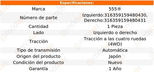 (1) Terminal Exterior Izq O Der Fx35 6 Cil 3.5l 03/08 Foto 2