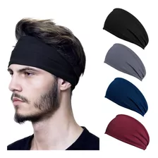 Banditas Deportivas Cabeza Diadema Absorbe El Sudor 4pcs