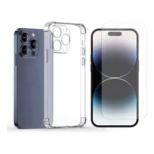 Capinha Para iPhone 15 + Pelicula Hydrogel Frente E Verso