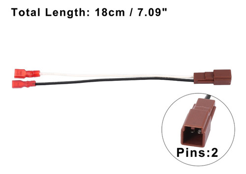 4 Adaptador Cable Bocina Para Nissan Altima Sentra Nx Ms Foto 3